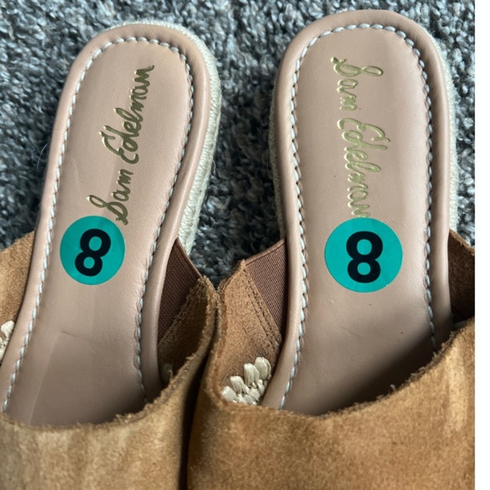Austin Espadrille Suede Mules - Picture 7 of 8